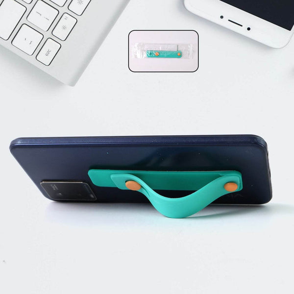 Teal Green Phone Loop Finger Holder, Phone Grip Straps Silicone Phone Finger Strap (1 Pc) - dailyneed.life