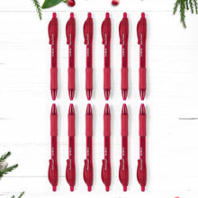 Red Colour Gel Pen Set, Set of 12 Pcs - dailyneed.life