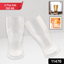 Apex Vista Unbreakable Pitcher Glass Set – 350 ML (Approx) | 2-Piece - dailyneed.life