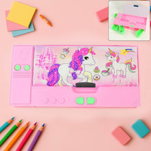 Multi Purpose Gadget Jumbo Pencil Box Compass Jumbo 2 Side Slot Geometry Box Compass Use School , Traveling & Studio - dailyneed.life