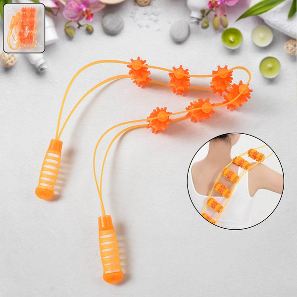 Handheld Back Massage Roller Rope (1 Pc) - dailyneed.life