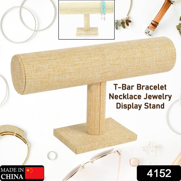 Jewelry Display Rack Bracelet Display Portable Bracelet Stand Jewelry Stand Organizer T Bar Stand Dispaly Rack Jewelry Display Stand Watch T- Flower Display Stand Appendix Necklace (1 pc) - dailyneed.life
