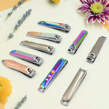 Stainless Steel Folding Portable Large Nail Clippers with Nail File (1 Pc / Mix Design) - dailyneed.life