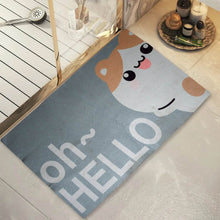 Square Bathroom mat Water Absorbent mats Diatomite Door Mat Anti-Slip Bath Mat Quick Drying Absorbent mat for Home, Kitchen (59x40) (Mix Design) - dailyneed.life