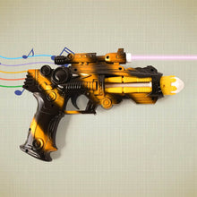 TTG LED Laser Gun Toy – Battery Operated Space Blaster with Flashing Lights & Sound (1 Set) - dailyneed.life