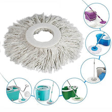 Microfiber Spin Mop Replacement Head Round Shape Standard Size Spin mop Refills For All Type Mop Use - dailyneed.life