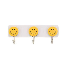 Self Adhesive Smiley Face Wall Hooks (Pack of 3) - dailyneed.life