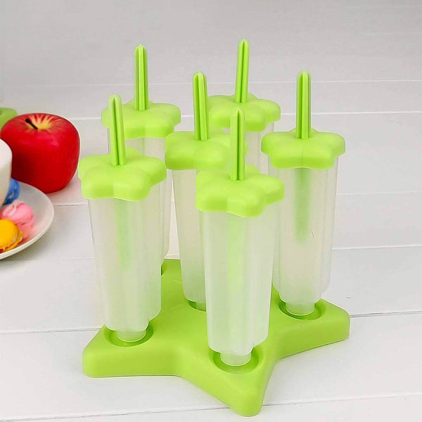 Plastic Ice Cream Molds with Lid (1 Set / 6 Pc) - dailyneed.life