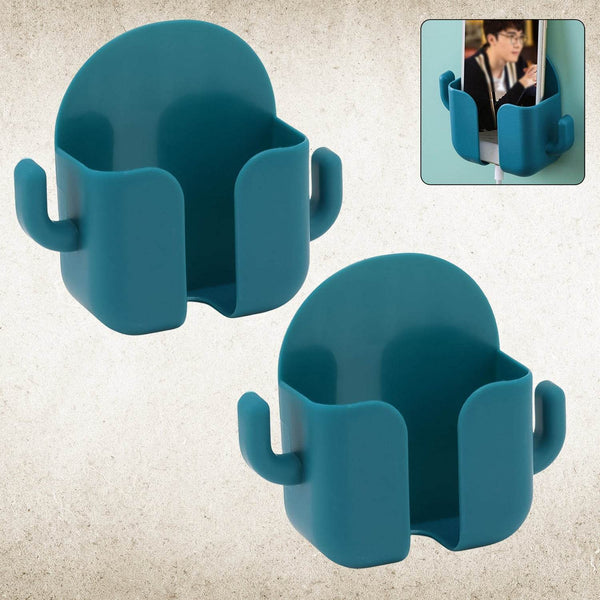 Wall-Mounted Storage Boxes, Mobile Phone Holder (2 Pcs Set) - dailyneed.life