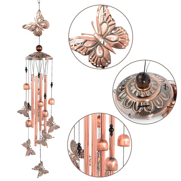 Butterfly Wind Chimes, Wind Chimes Jhumer / Jummer (1 Set) - dailyneed.life