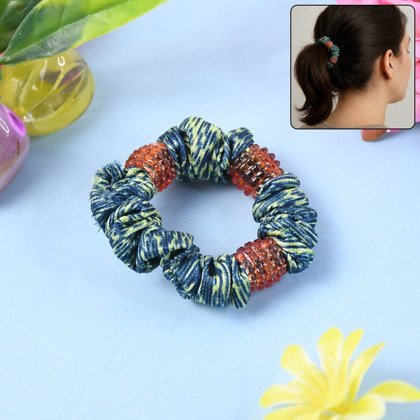 Small Hair Rubber Bands (Pack of 1 / Multicolour / Design), Hair accessories - dailyneed.life