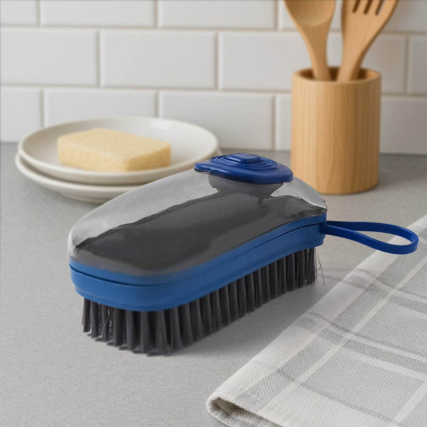Hydraulic Liquid Detergent Dispensing Cleaning Brush (1 Pc) - dailyneed.life