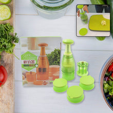 Food Chopper, Easy to Clean Manual Hand Chopper Dicer, Slap Press Chopper Mincer for Vegetables Onions Garlic Nuts Salads - dailyneed.life