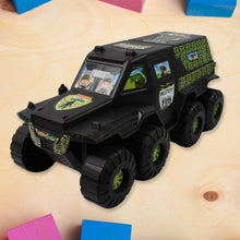 Big Military 8-Wheel Plastic Car Toy (1 Pc) - dailyneed.life