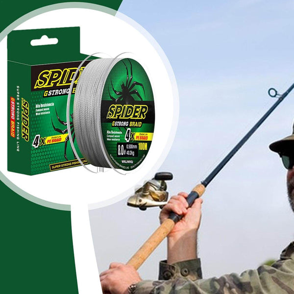 Braided Fishing Line, Abrasion Resistant Braided Wires, 100 Mtr Braided Wire - dailyneed.life