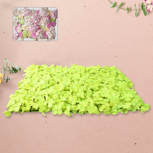 Plastic Wall Artificial Flowers Plant Base (60×40 CM / 1 Pc) - dailyneed.life