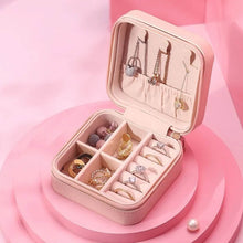 Mini PU Leather jewellery Box for Travel & Storage - dailyneed.life
