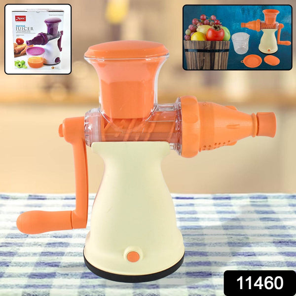 Apex Manual Carrot and Fruit Juicer – Heavy-Duty (1 Pc With Glass) - dailyneed.life