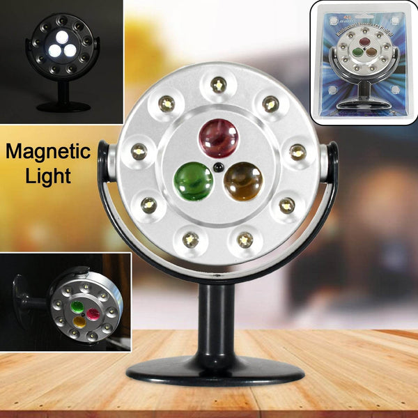 Multifunctional Magnetic LED Flashlight, High Quality waterproof light, Three Ultra-Bright LEDs, Battery Operated LED Light (Battery Not Included) - dailyneed.life