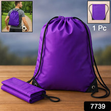 Water-Resistant Nylon Drawstring Backpack Bag (1 Pc / Mix Color & Design) - dailyneed.life