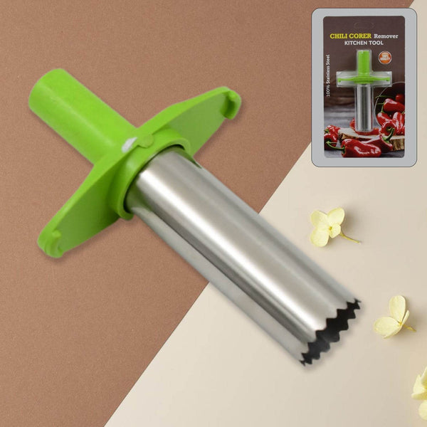 Small Stainless Steel Chili Corer Remover Kitchen Tool (1 Pc) - dailyneed.life