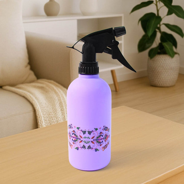 Floral Printed Plastic Spray Bottle (500 ML) - dailyneed.life