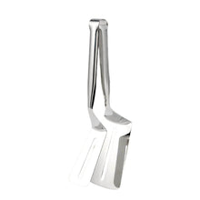 Stainless Steel Cooking Tong - Multifunctional Slotted Fish Double-Sided Spatula (1 Pc / 23 Cm) - dailyneed.life