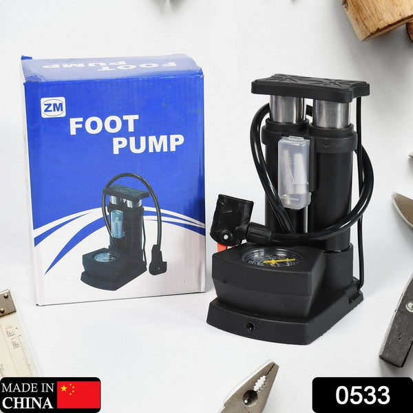 Portable Mini Bike Pump with Gauge - dailyneed.life