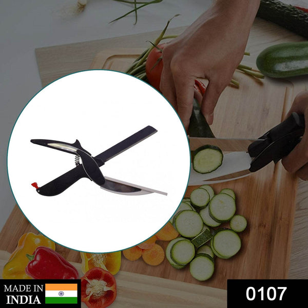 Clever Cutter 2 in 1 Food Chopper Slicer Dicer Vegetable Fruit Cutter - dailyneed.life