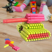 Bullet Blocks for Intelligent Kids Creative Bullets Shaped Building Blocks (Approx 88 Pcs) - dailyneed.life