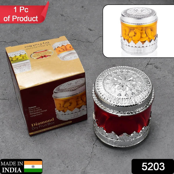 Diamond Design Dry Fruit Storage Box - dailyneed.life