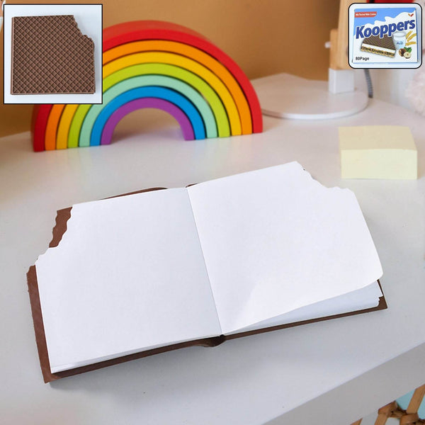 Chocolate Diary Notebooks Original Chocolate Smell Writing Practice Book Early Learning Copybook Premium Chocolate Book ( 1Pc Book ) - dailyneed.life