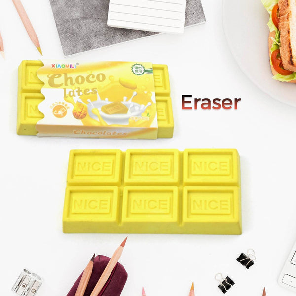 Chocolate Shaped Erasers for Kids - Soft Erasers for School & Office - dailyneed.life