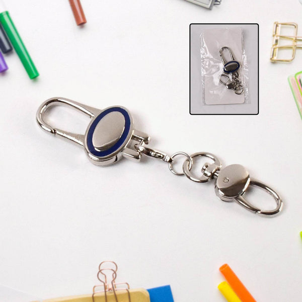 Metal Retractable Key Chain Recoil Keyring Heavy Duty Wire Rope - dailyneed.life