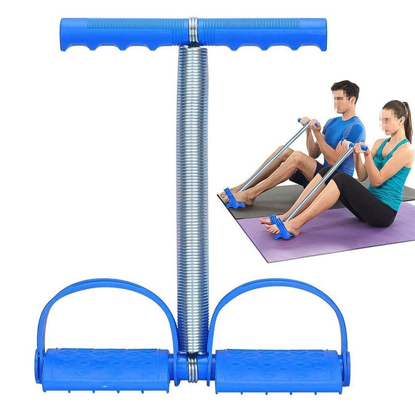 Spring Tension Pull Rope Resistance Band Exercise Strap Single Spring (1 Pc) - dailyneed.life
