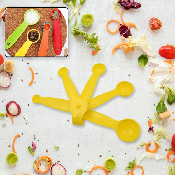 Plastic Measuring Spoons - Set of 5 - dailyneed.life