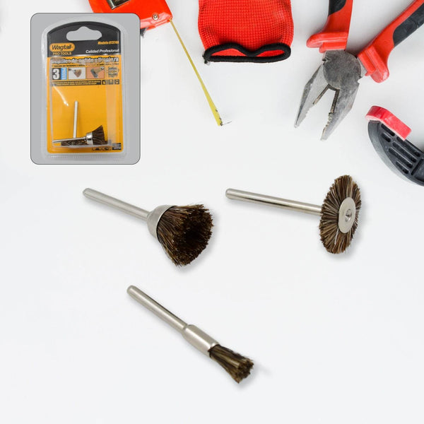 Brass Wire Wheels, 3 Pcs Brass Wire Wheels, Rust Removal Tool - dailyneed.life
