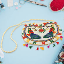 11 inch Handcrafted Cotton Embroidered Shoulder Bag for Girls & women (1 Pc) - dailyneed.life