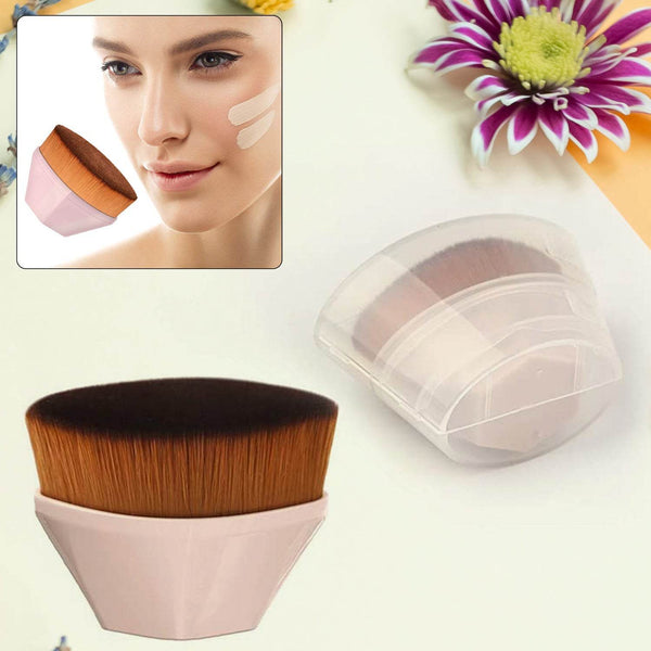 Perfect Foundation Makeup Brush with Portable Case (1 Pc) - dailyneed.life
