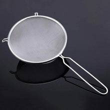 Small Mesh Strainer With Handle Stainless Steel Oil Straine, Mesh Sieve Strainer (1 Pc) - dailyneed.life