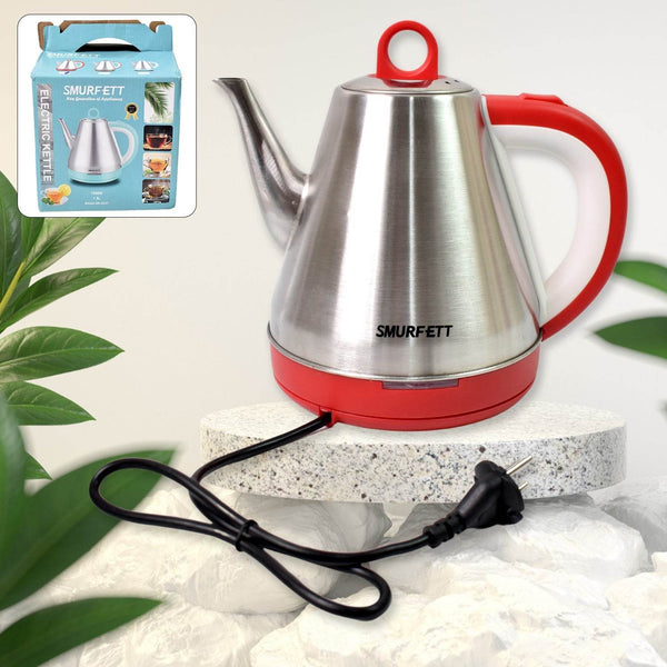 Stainless steel large capacity electric kettle (1500W / 1.5 Ltr.) - dailyneed.life