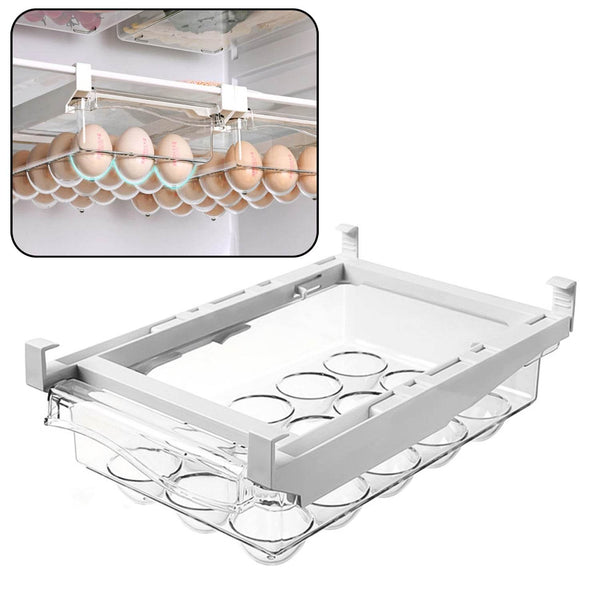 Egg Holder For Refrigerator Set Hanging Fridge Organizer Drawer (1 Pc) - dailyneed.life