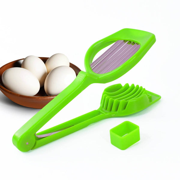 Multipurpose Slicer with Seven Blades, Egg Slicers Stainless Slicer, Strawberry, Tomato, Kiwi, Fruit Cutter, Divider Separator - dailyneed.life