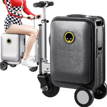 Electric suitcase smart driving luggage electric suitcase scooter with removable battery speed (1 Pc) - dailyneed.life
