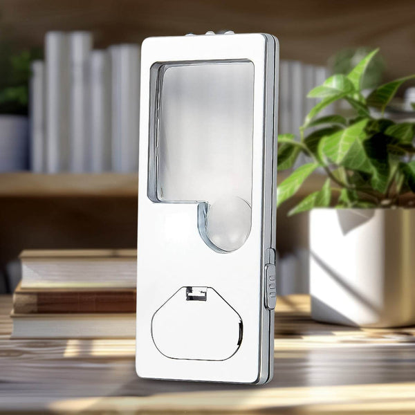 Magnifying Glass with Light, 3X 10X Pocket Magnifier (1 Pc) - dailyneed.life