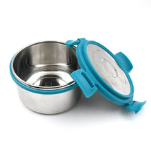 Miracle Solo round Lunch box High Grade Stainless Steel Double Wall Insulated 300ML Food Container 4 Lock Clip Leak Proof Lid, Best Return Gift for Any Occasion (1 Pc) - dailyneed.life