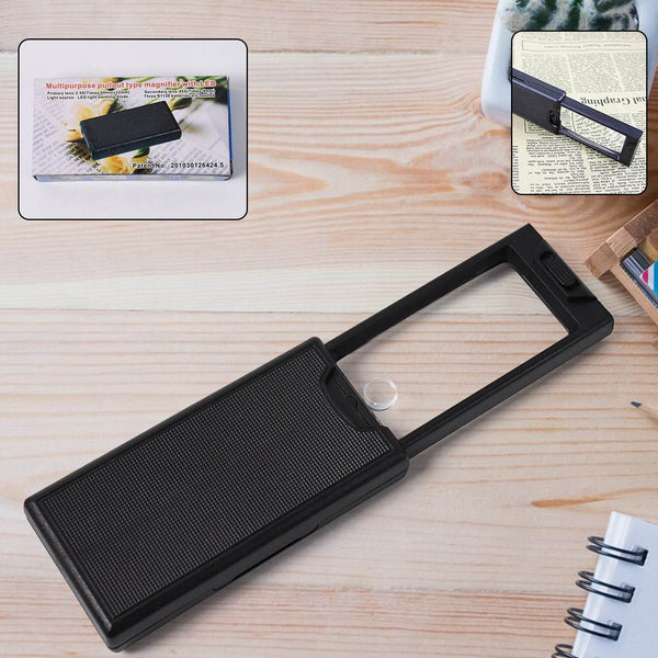 Multipurpose Extendable Magnifier with LED Magnifier (1 Pc) - dailyneed.life