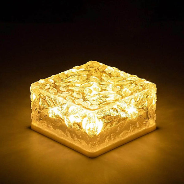 Solar Ice Cube Garden Light for Pathways & Christmas Decor - dailyneed.life