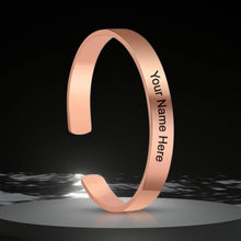Customized / Personalized Stylish Kada Bracelet (1 Pc / Rose gold Copper) - dailyneed.life