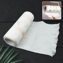 Non Woven Reusable and Washable Kitchen Printed Tissue Roll Non-stick Oil Absorbing Paper Roll Kitchen Special Paper Towel Wipe Paper Dish Cloth Cleaning Cloth 40 sheets / Pulls - dailyneed.life
